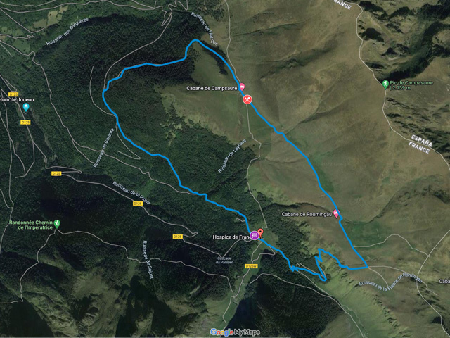 parcours courte distance course a pied triathlon de luchon