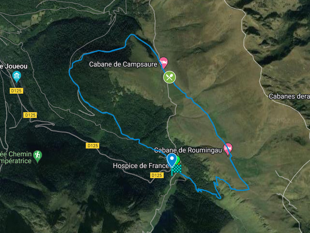 parcours half 2023 course a pied triathlon de luchon